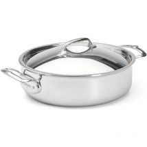 Affinity Bratentopf niederer mit Deckel 28 cm - De Buyer