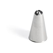 Acciaio Inossidabile Beccuccio Foro a Rosa, diam 0.8 cm, 2129.08N, Grigio, 3.3 cm - De Buyer