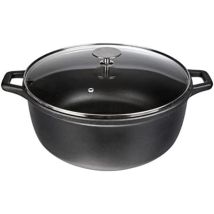 De-buyer Coquelle Choc Extrême Casseruola 28 Cm Nera 7 L
