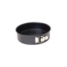 De Buyer - Moule à manqué à charnières 28 cm rond en acier antiadhésif
