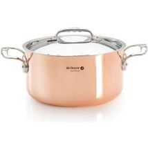 Gemusetopf,kupfer/edelstahl+deckel, prim - De Buyer