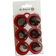 Sélection de 6 douilles à formes géométriques - De Buyer