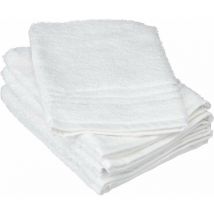 195.308 Luxury Hotel Set di 6 igienici Guanti di Cotone Bianco 15 x 22 cm - De Witte Lietaer