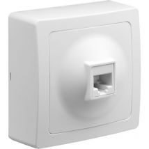 Blok prise RJ45 blanc - 746810 - Debflex