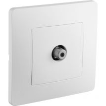 Caly prise type f blanc - Debflex