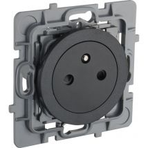 Casual evo mecanisme prise 2P+T puit affleurant noir - Debflex