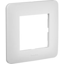 Placa Casual De 1 Poste Blanca