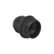 Debflex - Douille E27 1/2 Filetee Plastique Noir - 712700