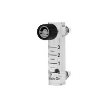 Débitmètre 0-3LPM, Capteurs Débitmètres d'air de régulateur de gaz LZQ-2 avec vanne de régulation pour oxygène/air/gaz