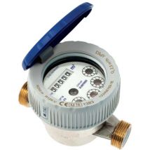Bmeters - Débitmètre à eau froide 1/2' jet demi-sec à jet unique