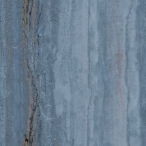 Debona - Vertical Marble Navy Blue Wallpaper Metallic Gold Effect Textured Modern