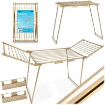 Debora Gold faltbarer Standwäschetrockner, 19 m