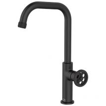 Robinet Cuisine Mitigeur Noir Style Industriel Muro
