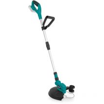 Vonroc - Débroussailleuse sans fil 20V - 25cm diamètre de coupe - Tête et lance télescopique inclinables - Sans batterie, ni chargeur