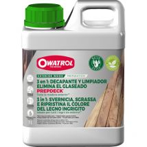 Decapante/Limpiador para madera exterior Owatrol PREPDECK 1 litro