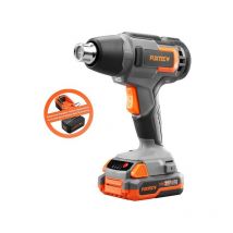 Decapeur thermique batterie Fuxtec FX-E1HLP20 - 20V 550 degrés c, débit 200L/min - Sans batterie ni chargeur