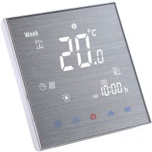 Decdeal - BTH-2000L-GA Wasserbodenheizung Thermostat Digitaler Temperatur Controller Großer LCD-Anzeige-Touch-Taste-Steuerelement 5A ac 95-240V