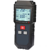 Decdeal KKMOON Tragbarer Handheld Digital LCD Elektromagnetische Strahlungstester elektrischer Feld Magnetischer Dosimeterdetektor mit Schall und
