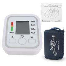 Decdeal - Misuratore Di Pressione Arteriosa Display Lcd Monitor Portatile Con Fascia Da Braccio Con Misurazione Precisa Con Funzione Di Impostazione 