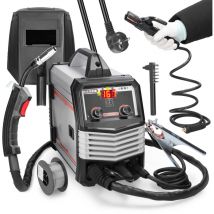 DECDEAL Multifunktional 4in1 Mig MMA MAG TIG-160C Wechselrichterschweißer Mehrzweck tragbarer elektrischer Schweißmaschinen intelligent