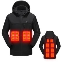 Outdoor-USB-Heizjacken, wärmender Mantel, Winter, flexible elektrische Thermokleidung, Angeln, Wandern, warme Kleidung - Decdeal