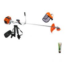 Decesplugiatore a scoppio 48cc Barra Fissa 28mm + visiera+ olio 125ml