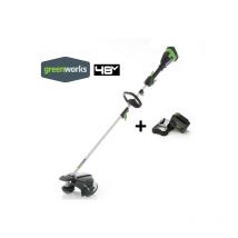 Decespugliatore 48V multifunzione Greenworks GD48TX con batteria 4h e carica
