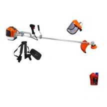 Decespugliatore a Scoppio 48cc Barra Fissa 32mm + Visiera+ Olio 1L
