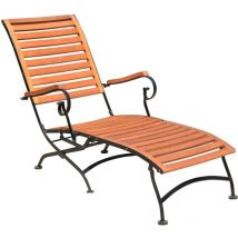 Deckchair wien Stahl / Eukalyptus Grandis fsc 100%