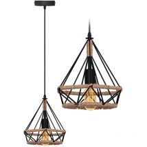 Deckenlampe geometric loft rope APP679-1CP