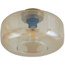 Lindby - Deckenlampe 'Hildur' aus Glas für Wohnzimmer & Esszimmer von