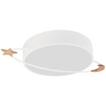 Toolight Deckenlampe rund Moon White APP865-C – Aluminium – E27-Fassung – 5 Lichtpunkte – IP20 – Ideal für Wohnzimmer, Küche, Schlafzimmer