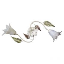 E-energy - Deckenleuchte 2xE14 Antikrahmenglas Arianna