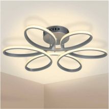 Trade Shop - deckenleuchte 48W warmweisses licht 3000K 2580LM design moderne blume -