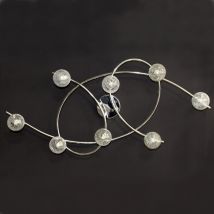 Cristalrecord - Deckenleuchte 8 Lichter Lotto Cromo 001-2195-8-016