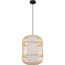 Bambus-Deckenlampe - Boho-Bali-Design-Pendelleuchte - Mane Natural wood