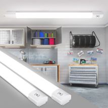 Deckenleuchte Feuchtraumleuchte LED Röhre Sensor 30W IP65 3PCS