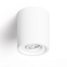 Ledkia - Deckenleuchte Gips und Zement Vulni Weiß