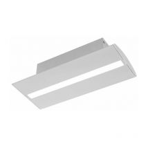Cristalrecord - Deckenleuchte led 20W grau Wanda 26-103-20-381