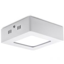 Greenice - led Deckenleuchte 6W 600Lm 2700oK Quadratisch 40.000H [GR-MZMD02-6W-WW]