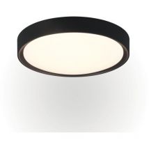 Led Deckenleuchte Clarimo In Schwarz Matt Ip44 Badlampe, Ø 33cm