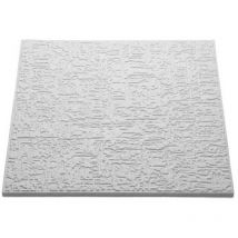 Deckenplatte T102 Crepi 500x500x10mm Packung 2m² - Nmc