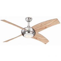 Deckenventilator Borealis Pinie mit led Leuchte