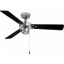 Deckenventilator Cyrus Chrom mit Zugkette