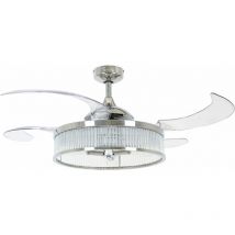 Deckenventilator Fanaway Corbelle Chrom 122 cm