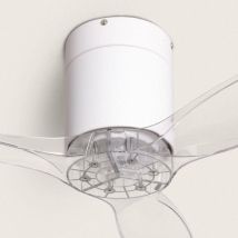 Deckenventilator Leise Angistri Weiss 132cm DC-Motor Wählen Klingen: True, Ohne Licht, Fernbedienung, WiFi:True