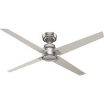Deckenventilator Cordelia l Nickel mit Fernbedienung
