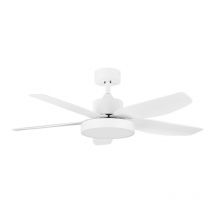 Orbegozo - Deckenventilator mit LED-Beleuchtung Fernbedienung Leise 6 Geschwindigkeiten 5 Flügel mit 116 cm Winter-Sommer-Modus