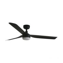 Ventilator mit led-licht faro punt m 18w 3000-4200-6500k schwarz - 33815-21