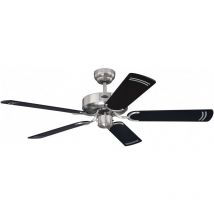 Westinghouse - Deckenventilator Cyclone Stahl 132 cm
